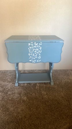 Vintage Blue Decorative Table