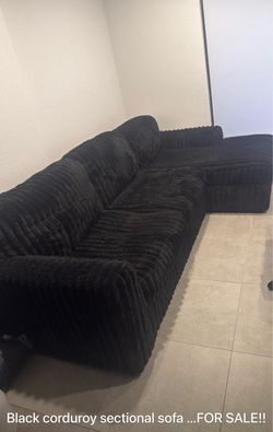 Plush couch