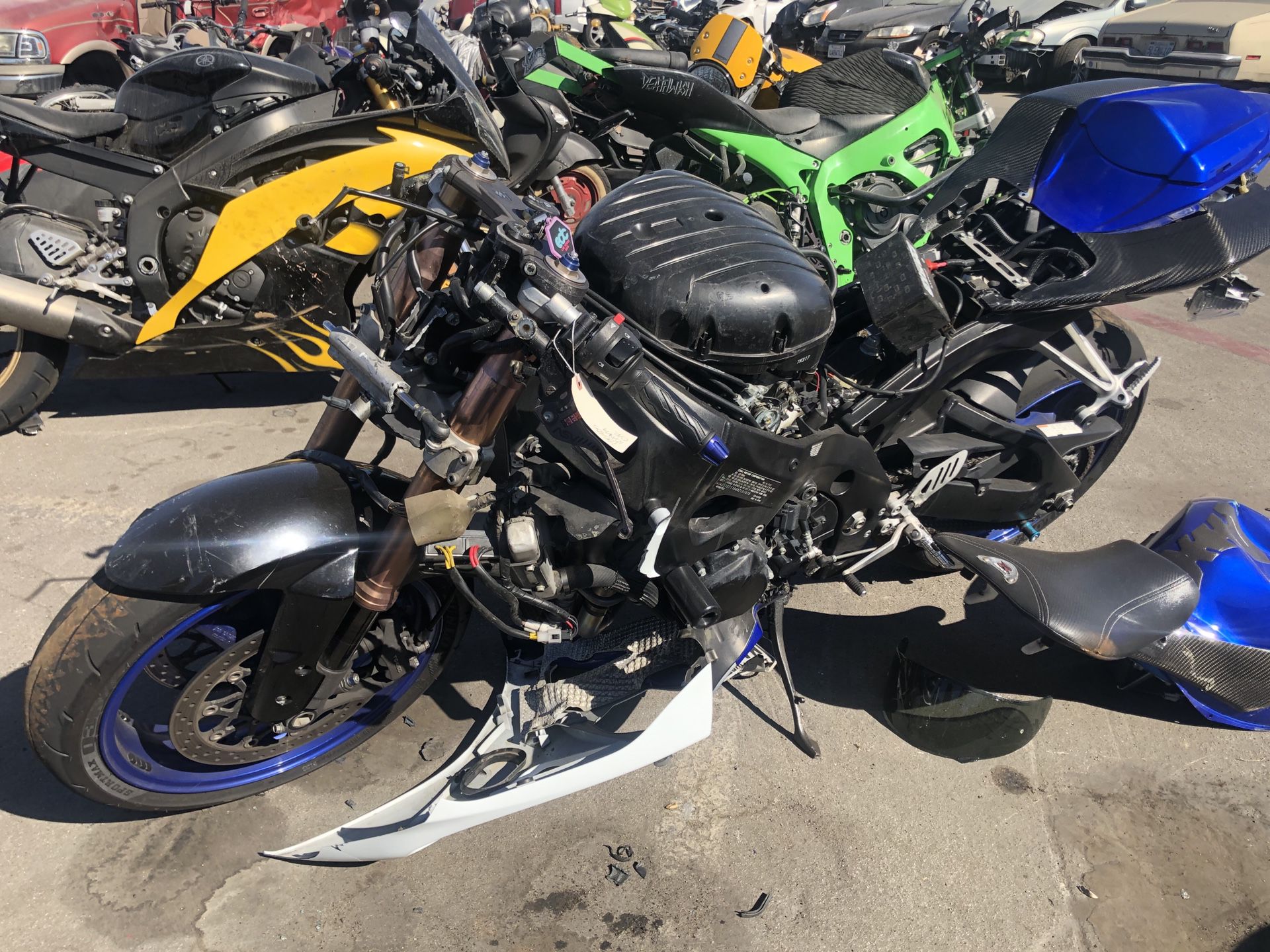 08 GSXR 1000- FOR PARTS