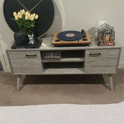Mid Century Modern entertainment TV stand