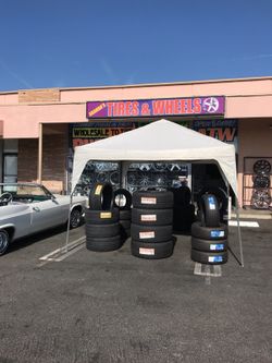 Wheel and tire sale come by and save