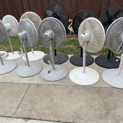 13 Good Working Fans All $150