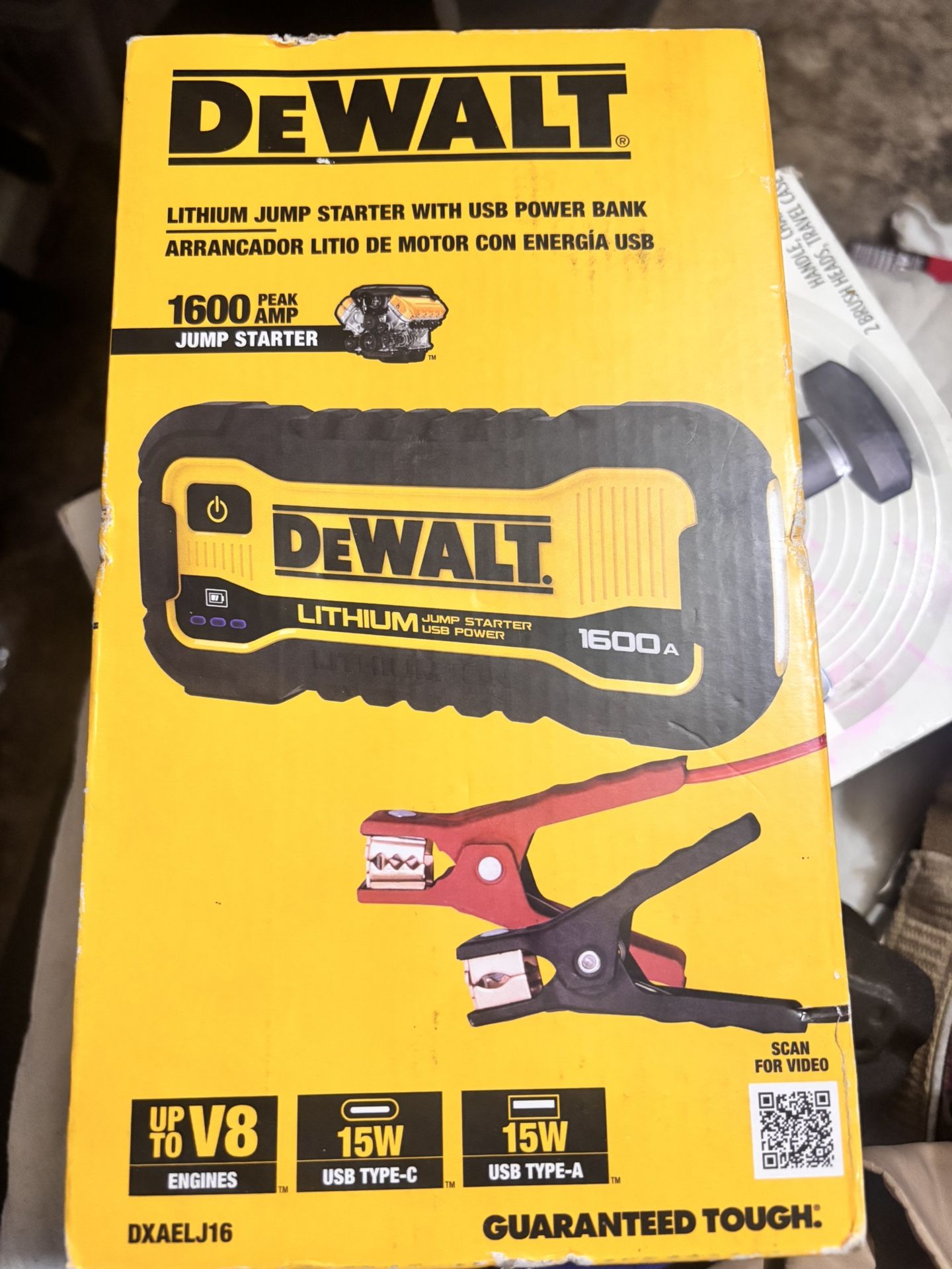 DeWalt 1600AMP Jump Starter