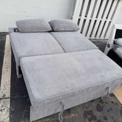 Sofa Bed / Sold As Is/ Missing Parts 