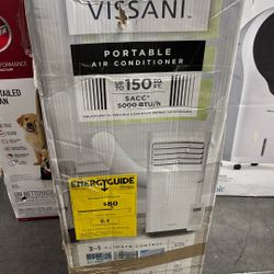 Vissani Portable Air Conditioner Up to 150 Sq Ft