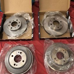 Honda Civic Rotors Front And Back 