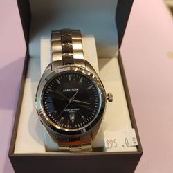 Two Tone Amriton Watch Stainless Brand New 