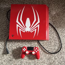 PS4 Pro 1tb Spiderman edition with games