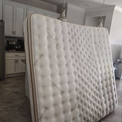 Saatva 👑 King Mattress And Box Springs Plus Memory Mattress Topper