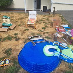 Free Kids Items, Furniture, Kiddie Pool