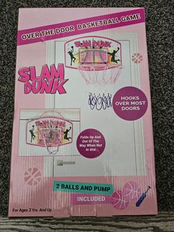 Over The Door Basketball Game - Mini Hoop Shooting Activity for Kids