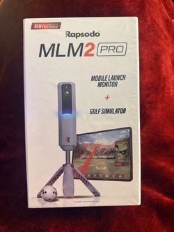 Brand-new Rapsodo unopened  MLM2PRO mobile golf launch monitor and simulator