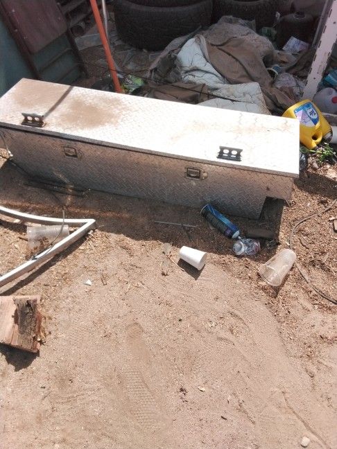 Diamond Plated Tool Box Fr Smaller Truck