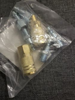 Air  Coupler and Plug Kit 7 Pieces