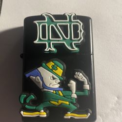 Notre Dame new fliptop lighter fluid, not included