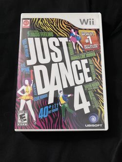 Just dance 4 for Wii