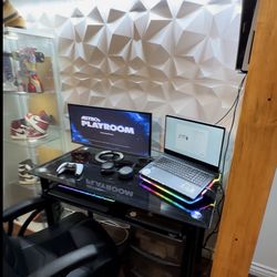 Gaming Table And RGB Chair