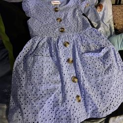 Girls Blue Dress
