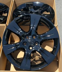 19” Toyota Sienna factory wheels rims gloss black new