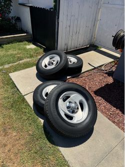 5 on 5.5 Dodge ram wheels bf Goodrich tires
