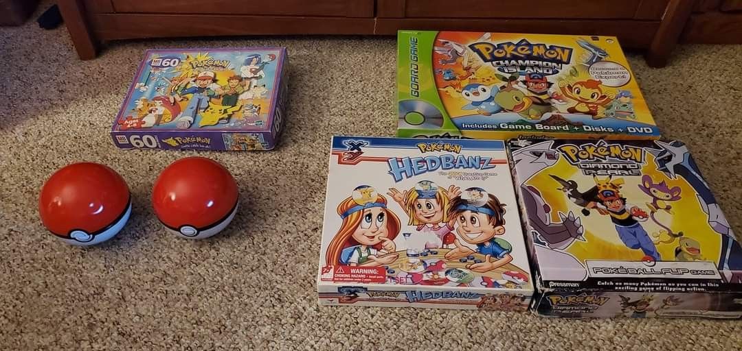 Pokemon Board Games And Puzzles