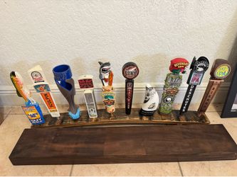 Beer tap handle collection