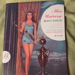 I Have A Box Of Mixed Early Miss Universe Memorabilia From 1950s To The '60s