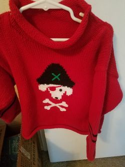 Pirate dog sweater