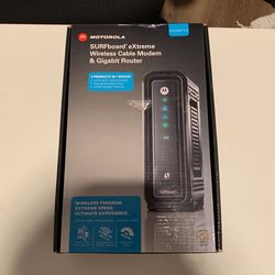 Motorol Surfboard Cable Modem And Router