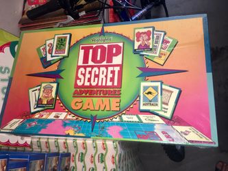 Highlights Top Secret Adventure Board Game 8 and up. 2-4 players New Sealed