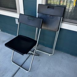 Two Foldable Chairs For 20$