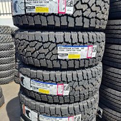 LT285/75R16 Set Of 4 Falken Wildpeak A/T4w New Tires 