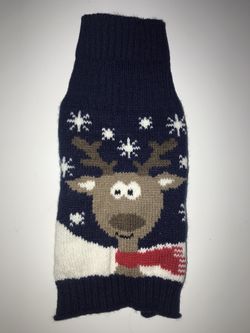 BLUE SWEATER FOR DOG