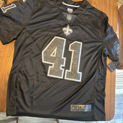 New Orleans Saints Alvin Kamara Nike Snakeskin Jersey (New)