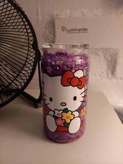 Acrylic Snowglobe Tumbler.  