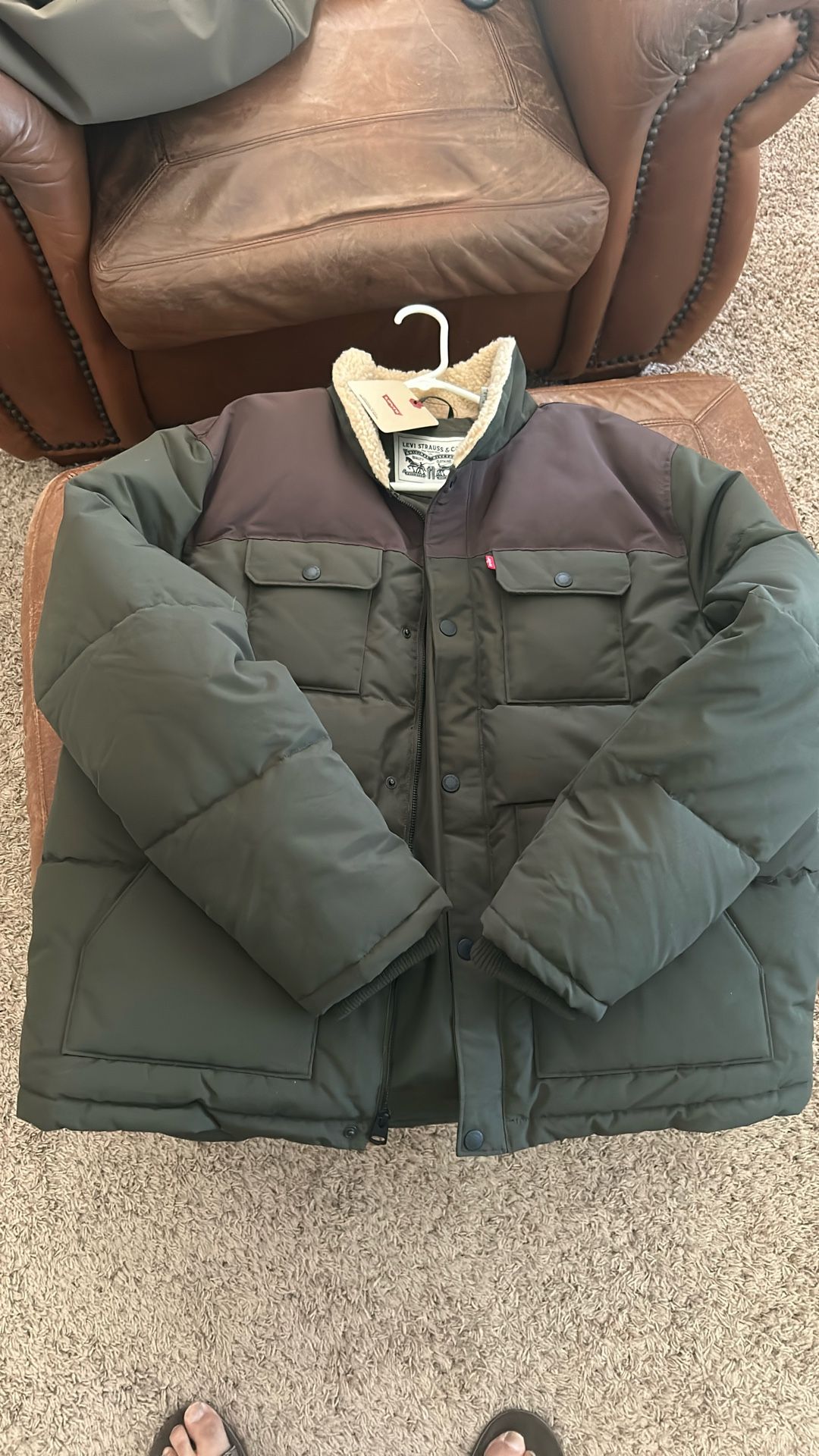 Levi Down Jacket Brand New