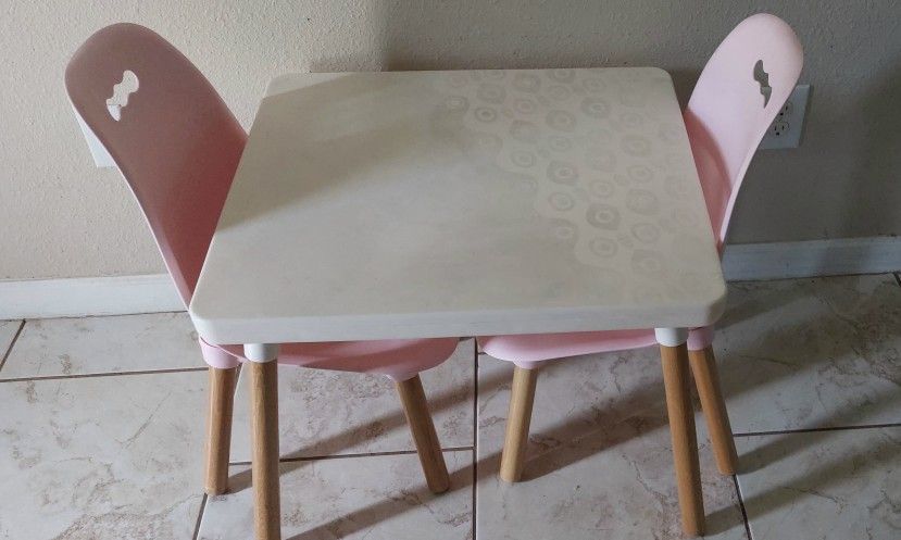 Kids Table& Chair's For Gls