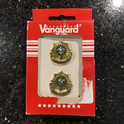 US Army 2nd Cavalry Regiment Unit Crest (Toujours Pret) One Pairs by Vanguard 