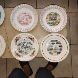 Antique Plates Made In The 1960's