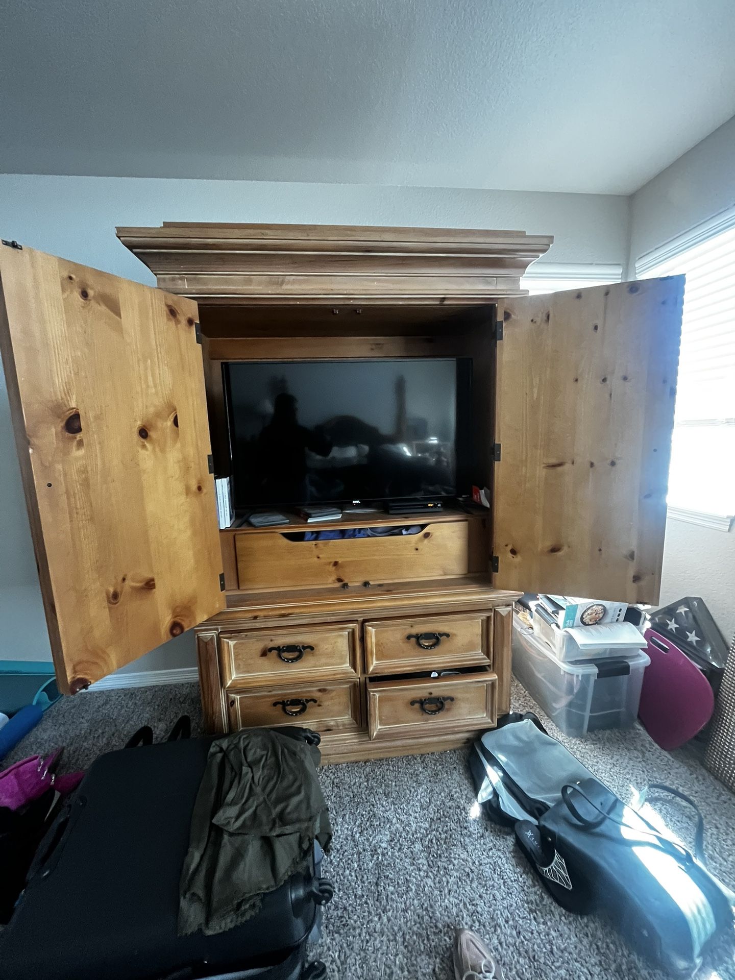 FREE Armoir And Love Seat