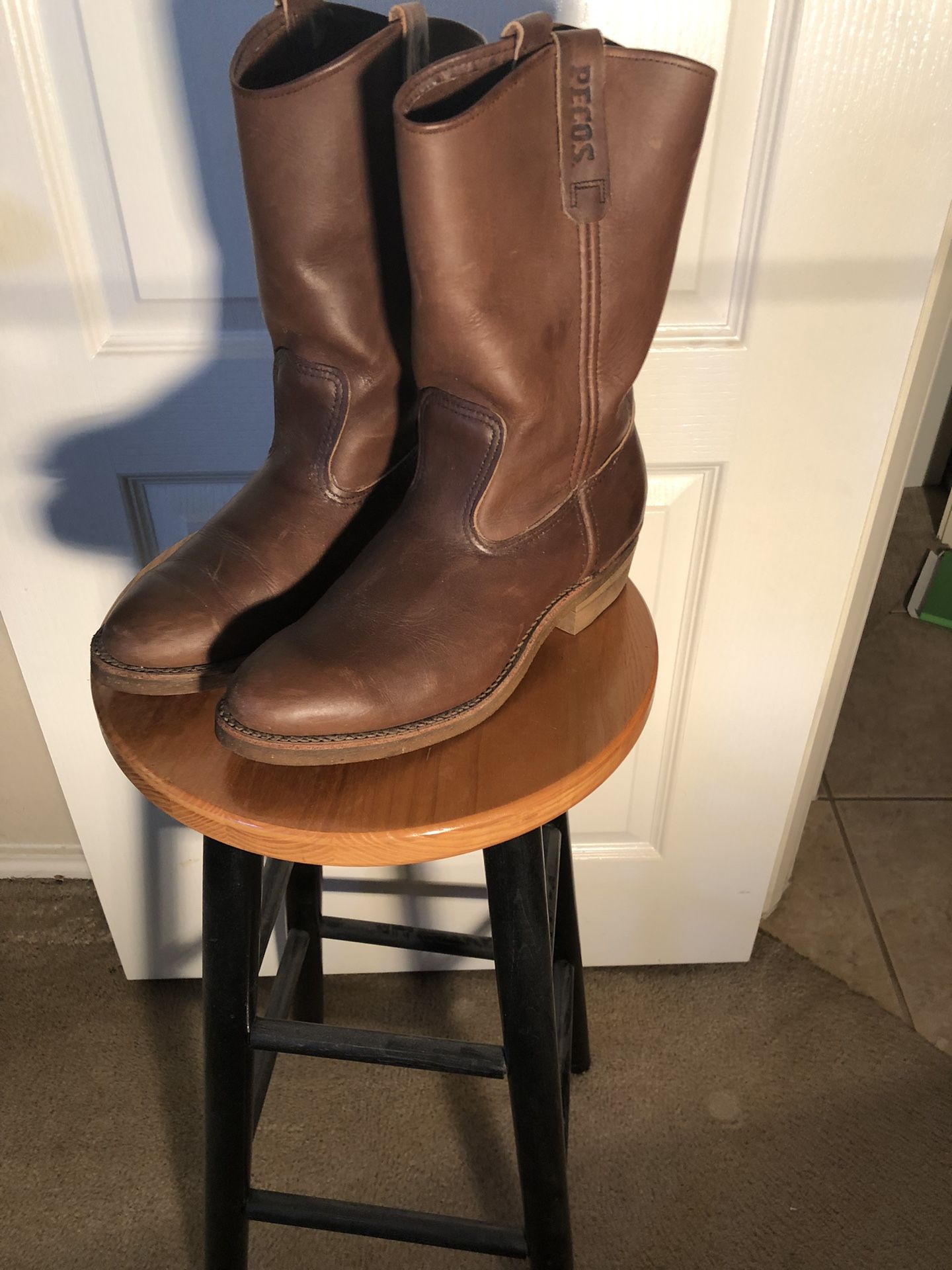 Red Wing/Pecos Boots Men’s Size 8