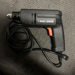 Black And Decker Corded Drill
