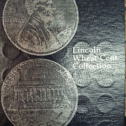 Complete Lincoln Wheat Penny Cent Collection Harris Album 1(contact info removed) P D S Set