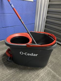 O-Cedar EasyWring Spin Mop With Bucket