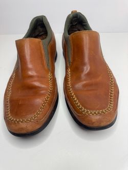 Cole Haan Brown Leather Slip On Loafers Mens Size 9.5M