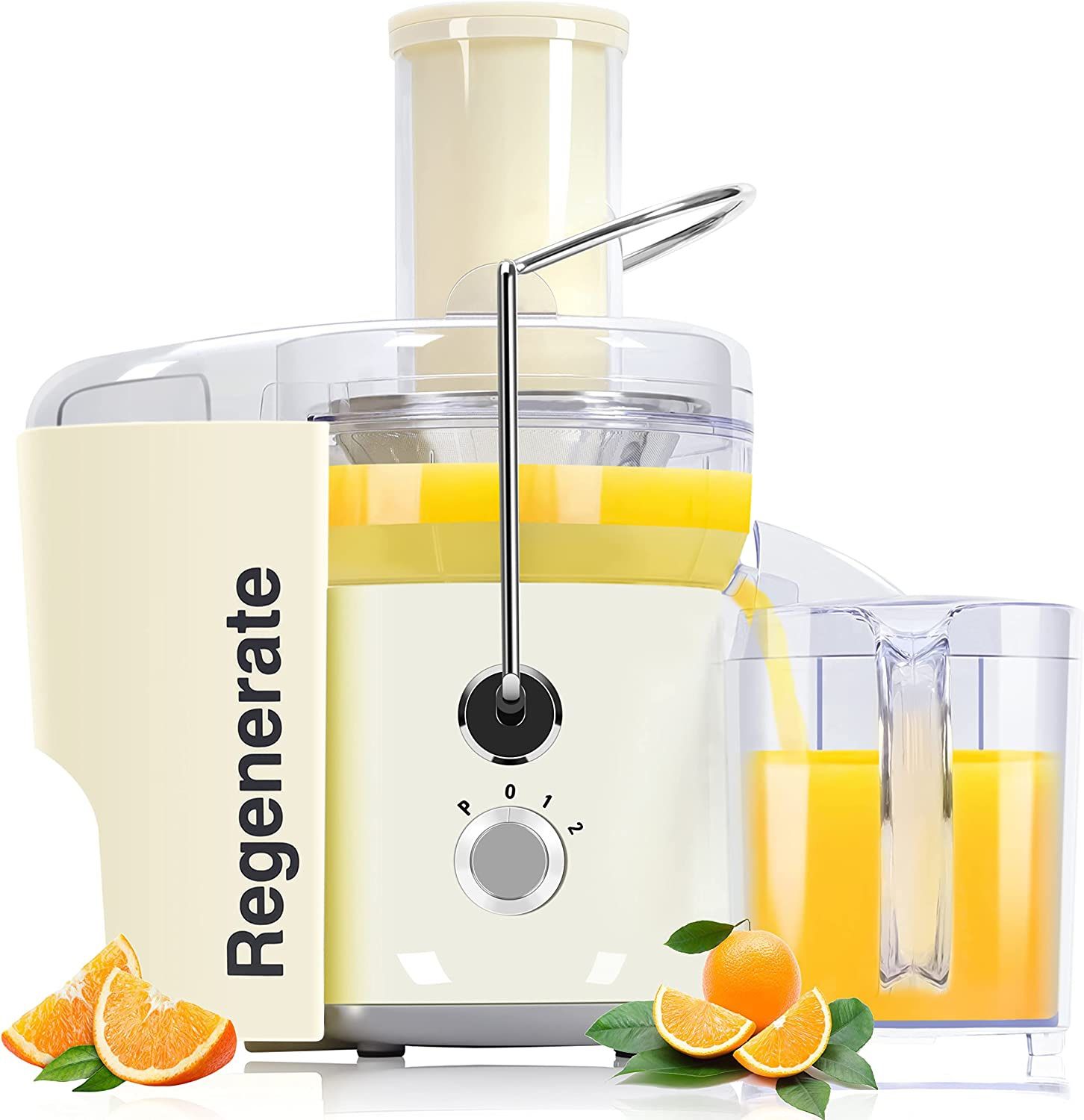Juicer Machines, 800W Juice Extractor for Vegetables and Fruits