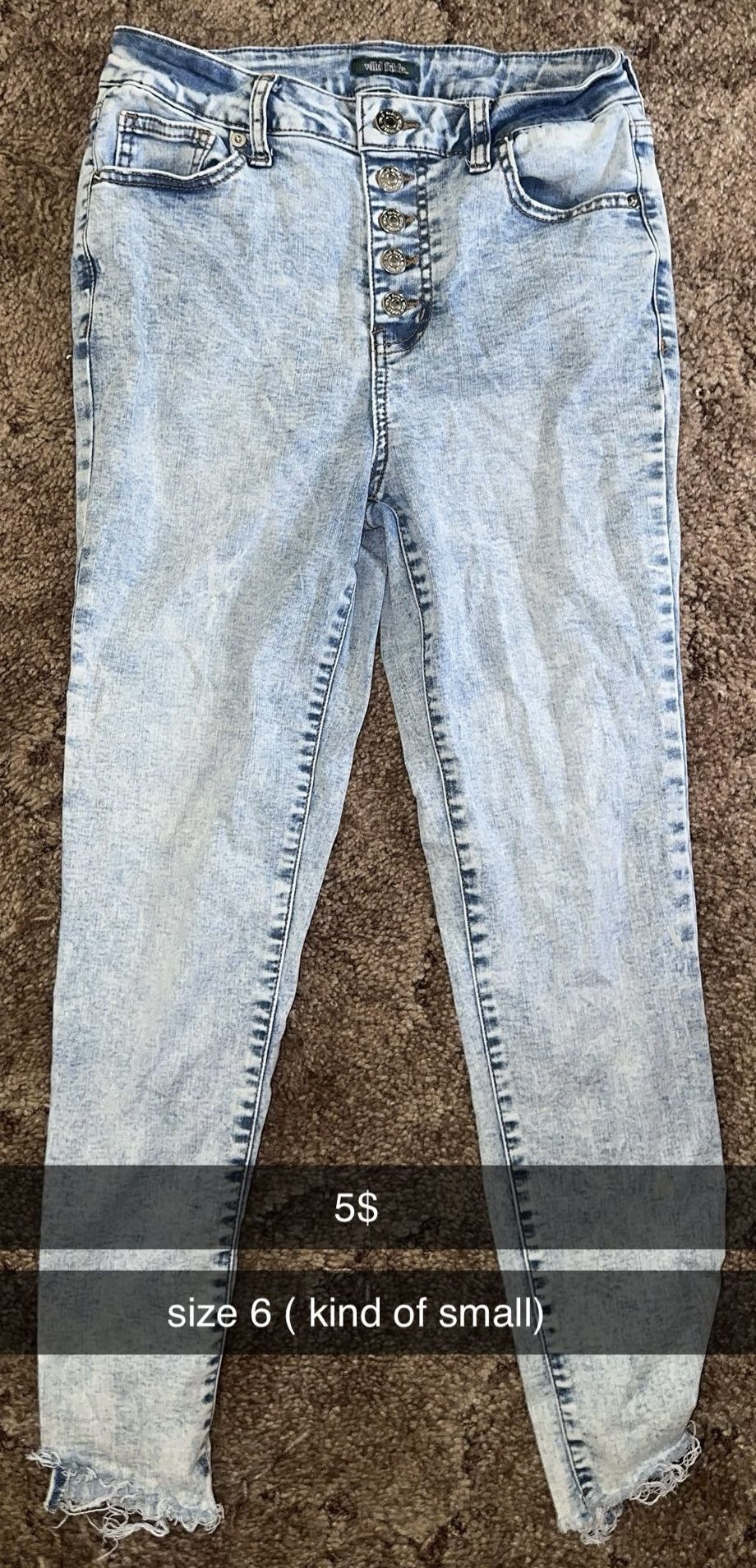 size 6 jeans