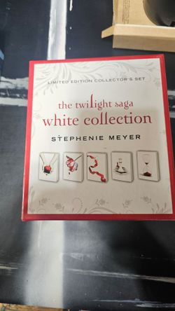 Twilight complete book box set.