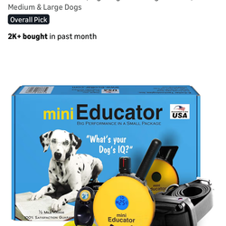 Educator ET-300 Mini E Collar for Dog Training with Remote