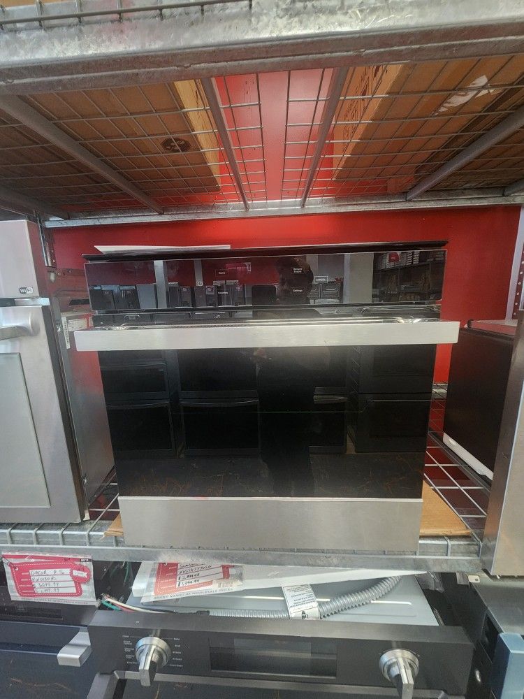 Jennair Noir 24 Inch Electric Wall Oven Stainless Steel